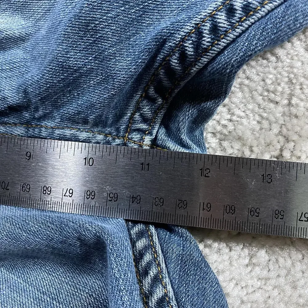 Levis 559 Jeans Mens 36x32* Blue Relaxed Straight Denim Medium Wash Zip Fly